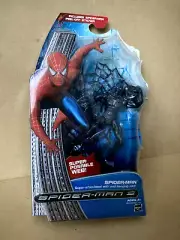 Spider-Man 3 Movie BLACK SUIT SPIDER-MAN Super-Articulated Posable Marvel 2007
