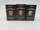 3 L'Oreal Infallible Magic Eye Pigments 454 & 458 & 442 NEW SEALED