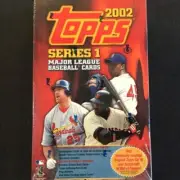 2002 Topps Series 1 Baseball Hobby Box