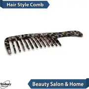 Beauty Hair Combs Styling Hairdressing Plastic Barbers Brush Zebra Color