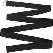 Kisangel 5pcs Yoga Strap Non Elastic Design Gym Bands for Yoga Stretching Exercise Straps Closure