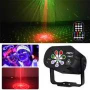 120 Patterns Laser Stage Lighting RGB LED USB Projector Light Party Disco Lamps