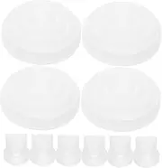 PERSELOSO 1 Set Silicone Diaphragms and Duckbill Valves Easy to Clean Replace Valves Ensures Fresh Milk Storage Breast Replacements Parts Compatible for Momcozy