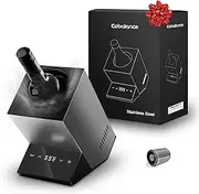 [Cobalance] Wine Chiller Electric, Wine Chillers Bucket for 750ml Red & White Wine or Some Champagne,Stainless Steel Single Bottle Iceless Wine Cooler,Kitchen Bar RV Wine Accessory,Gift for Wine Lovers