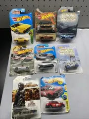 Hot Wheels Lot Of 8 Vehicles 2015