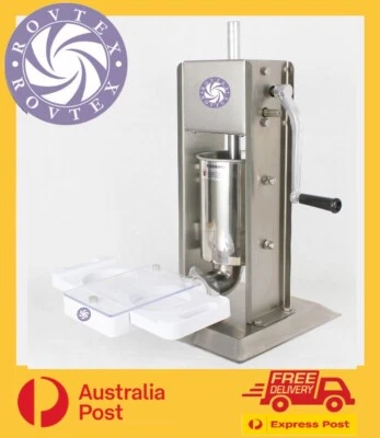 Patty Press Attachment to Meat Mincers & Sausage Fillers - FIVE adaptors incl.
