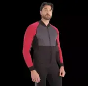 NEW Sea-Doo Montego Jacket Men's Size Large Lava Red Neoprene UV Jet Ski SR