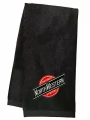 C&NW RAILROAD Logo # 158 Embroidered Hand Towel