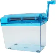 OHPHCALL Hand Paper Crusher Mini Manual Shredder A6 Paper Strip Cutter for Home Office School Security