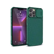 Iphone 13 Pro Max Green Magsafe Compatible Heavy Duty Case With Camera Cover