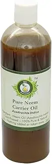 R V Essential Pure Neem Carrier Oil 200ml- Azadirachta Indica (100% Pure and Natural Cold Pressed)