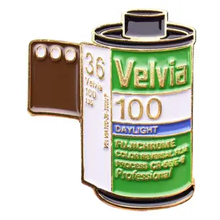 【光影旅行】富士Fujifilm Velvia 100 RVP 135mm Film Pin底片160小徽章 別針