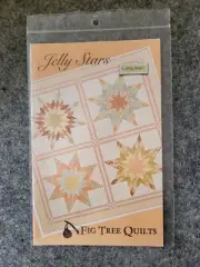New Jelly Stars Quilt Pattern by Fig Tree Quilts