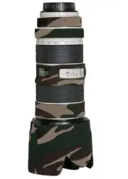 LensCoat LC70200FG Canon 70-200mm F2.8 IS Lens Cover Forest Green