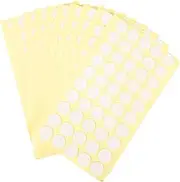 NUOBESTY Double Sided Tape 500 Pieces Craft Adhesive Dots Round Tape Points for Home Office Car DIY Projects Black