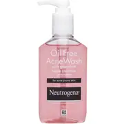 Neutrogena Oil Free Acne Wash Pink Grapefruit Face Cleanser 175mL