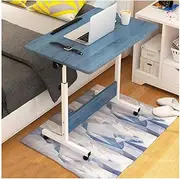Mobile Overbed Computer Table Mobile Folding Table Overbed Table with Castors Suitable for All Kinds of Laptops and Tablets Multifunctional and Practical Table with Wheels Over Bed