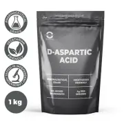 1kg - 100% D-ASPARTIC ACID DAA PURE LEAN NUTRITION TESTOSTERONE BOOSTER