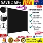 Vidaxl 1-Panel Room Divider Privacy Screen Dividers Stand Home Partition Black