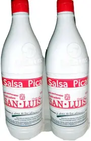 San Luis Salsa Picante Botanera Hot Sauce 1000g Each 2 Bottle Lot Sealed