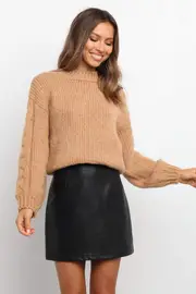[PUP3] Neave Skirt - Black 4 Black