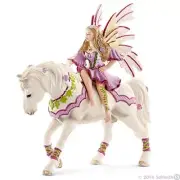 NEW SCHLEICH 70400 - Feya Sun Elf Bayala fairy and horse - RETIRED. (Ref: EBH)