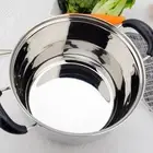 Soup Pot With Steaming Sheet Stainless Steel Cooking Mini Steaming Pot Multi AU