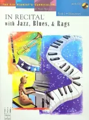 In Recital with Jazz, Blues & Rags Book 2 with CD