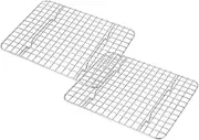 IMIKEYA 2pcs Baking Rack Cooling Rack for Bread Pastry Multi-Functional Kitchen Accessory Easy to Clean for Baking Roasting Cooling
