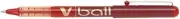 Pilot Vball 7 Liquid Ink Rollerball 0.7 mm tip (Box of 12) - Red