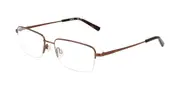Flexon H6067 205 Men's Glasses Brown Size 55 - Private Health Rebate - Blue Light Block Available