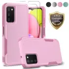 For Samsung Galaxy A03S A13/A23/A53 5G Case Heavy Duty Cover,HD Screen Protector