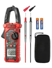 AstroAI Digital Clamp Meter Multimeter 2000 Counts Amp 2000 Counts, Black