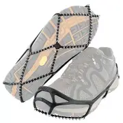 Yaktrax Walk Traction Cleats for Walking on Snow and Ice (1 Pair), Black