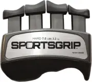 HARD - Hand and Finger Exerciser (7lbs / 3.2kg) - Best Ergonomic Finger Stren...