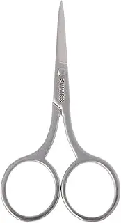 Professional Safety Cuticle Scissor | Precision Steel Grooming Tool Suitable for Pain-Free Nose, Moustache And Eye Brow Hair Cutting | Cuticle Scissor Helps Boost Confidence |Set of 1|ST-5