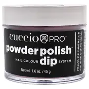 Cuccio Colour Pro Powder Polish Nail Colour Dip System - Getting Into Truffle For Women 1.6 oz Nail Powder