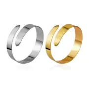 Vintage Gold Silver Color Armband Metal Open Arm Bangle for Women Jewelry Gifts