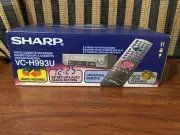New Sharp VCR / VHS Tape Video Cassette Recorder