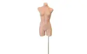 Mannequin - Female Plastic Torso with Base Skin BRAND NEW