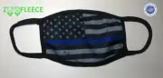 Police Blue Line Lives Matter America Flag Thin Face Mask Washable Safe Masks