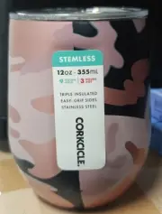 CORKCICLE 12 oz Stemless Stainless Steel Tumbler
