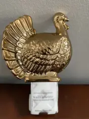 Bath & Body Works GOLD TURKEY Wallflower Plug In Diffuser New Thanksgiving