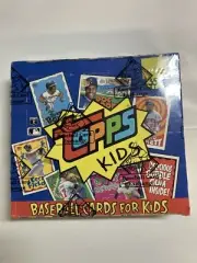 Bbce Sealed 1992 Topps baseball cards for kids unopened box 48 Packs