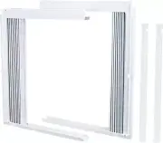 Window Air Conditioner Side Panel and Frame Set, AC Accordion Filler Kit