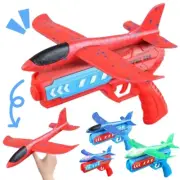 2024 Foam Plane Catapult Airplane Throwing Launcher Glider Gift Outdoor Kids Toy
