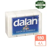 在飛比找momo購物網優惠-【dalan】原味經典馬賽皂(180gX4)