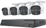 Reolink 8-Channel NVR x 4 8MP Security Cameras