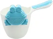 Milisten 1Set Cartoon Shampoo Cup Frog Bathing Scoop Multifunctional Bath Spoon for Easy Rinsing Safe Design with Handle Fun Bathing Experience