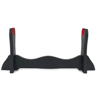 Japanese Samurai Sword Holder Stand Katana Tanto Rack Velvet Protection 1 Tier